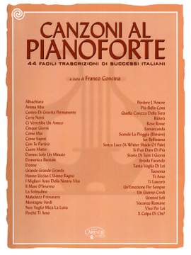Franco Concina: Canzoni Al Pianoforte