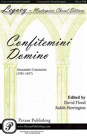 Alessandro Constantini: Confitemini Domino