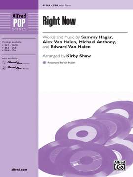 Michael Anthony/Sammy Hagar/Alex Van Halen/Edward Van Halen: Right Now SSA