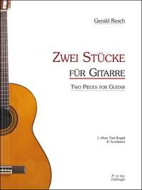 Gerald Resch: 2 Stücke Für Gitarre