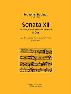 Bodinus, S: Sonata XII G major