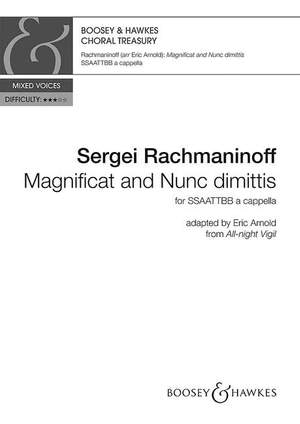 Rachmaninoff, S W: Magnificat and Nunc Dimittis