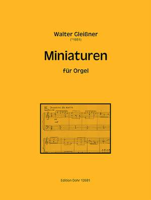 Gleißner, W: Miniatures