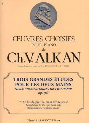 Alkan: 3 Grandes Etudes Op.76, No. 2
