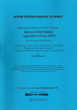 Brass for Three (Upgraded 2010 version)