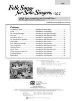 Folk Songs for Solo Singers, Vol. 2 Product Image