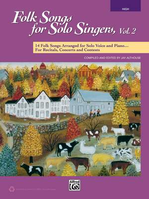 Folk Songs for Solo Singers, Vol. 2