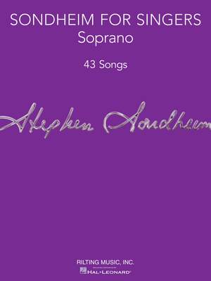 Sondheim for Singers: Soprano
