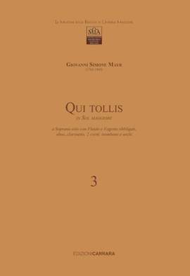 Mayr, J S: Qui tollis Vol. 3