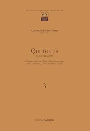 Mayr, J S: Qui tollis Vol. 3