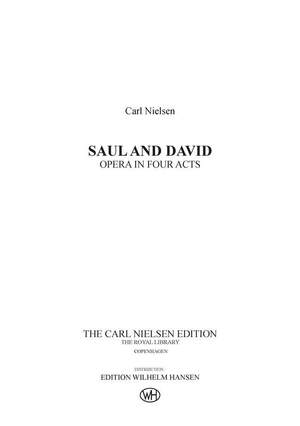 Carl Nielsen: Saul og David Dansk/Engelsk