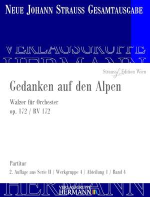 Strauß (Son), J: Gedanken auf den Alpen op. 172 RV 172