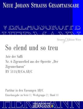 Strauß (Son), J: Der Zigeunerbaron - So elend und so treu (Nr. 6)