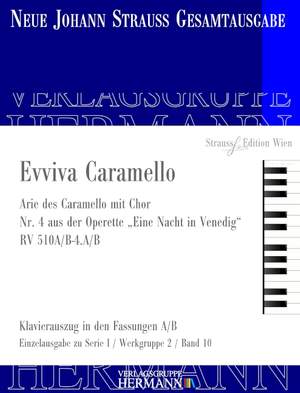 Strauß (Son), J: Eine Nacht in Venedig - Evviva Caramello (Nr. 4) RV 510A/B-4.A/B