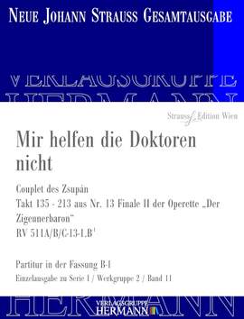 Strauß (Son), J: Mir helfen die Doktoren nicht RV 511A/B/C-13-2.B-1