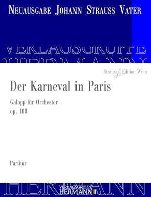Strauß (Father), J: Der Karneval in Paris op. 100