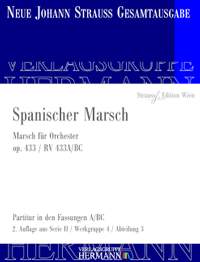 Strauß (Son), J: Spanischer Marsch op. 433 RV 433A/BC