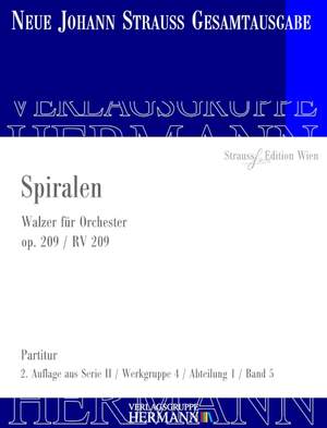 Strauß (Son), J: Spiralen op. 209 RV 209
