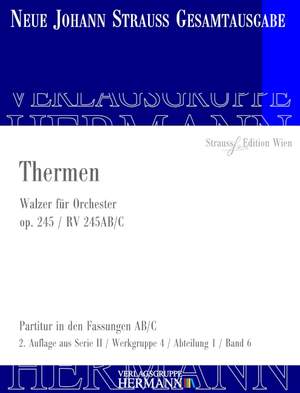 Strauß (Son), J: Thermen op. 245 RV 245AB/C