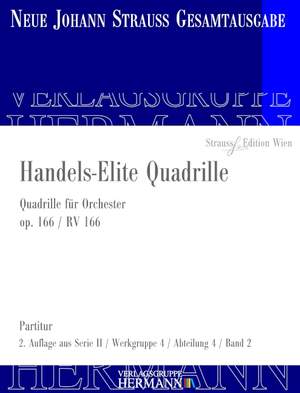 Strauß (Son), J: Handels-Elite Quadrille op. 166 RV 166