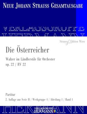 Strauß (Son), J: Die Österreicher op. 22 RV 22