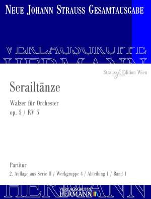 Strauß (Son), J: Serailtänze op. 5 RV 5