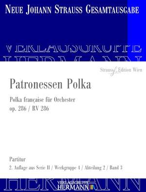Strauß (Son), J: Patronessen Polka op. 286 RV 286