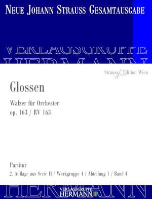 Strauß (Son), J: Glossen op. 163 RV 163