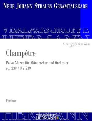 Strauß (Son), J: Champêtre op. 239 RV 239