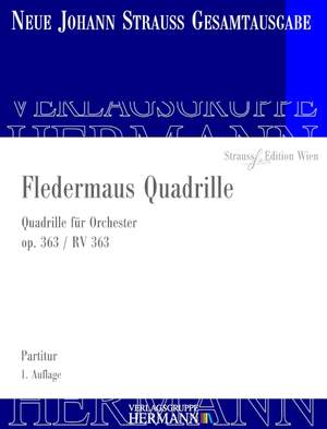 Strauß (Son), J: Fledermaus Quadrille op. 363 RV 363