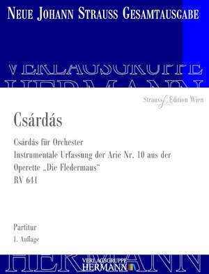 Strauß (Son), J: Csárdás o. op. RV 641