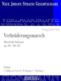 Strauß (Son), J: Verbrüderungsmarsch op. 287 RV 287
