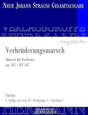 Strauß (Son), J: Verbrüderungsmarsch op. 287 RV 287