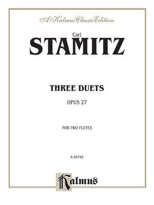 Karl Stamitz: Three Duets, Op. 27