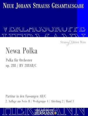 Strauß (Son), J: Newa Polka op. 288 RV 288AB/C