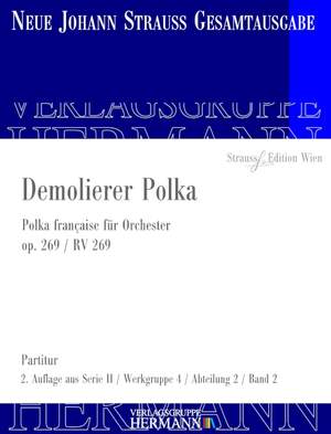 Strauß (Son), J: Demolierer Polka op. 269 RV 269