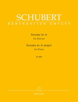 Schubert, Franz: Sonata for Piano A major D 959