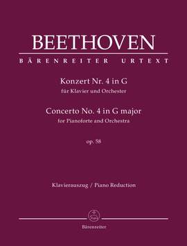 Beethoven, Ludwig van: Concerto for Pianoforte and Orchestra no. 4 in G major op. 58