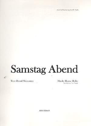 Hanne Haller: Samstag Abend