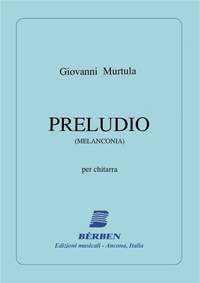 Giovanni Murtula: Preludio (Melanconia)