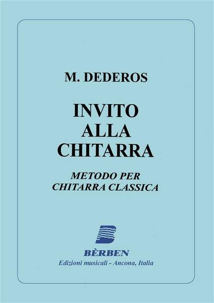 M. Dederos: Invito Alla Chitarra