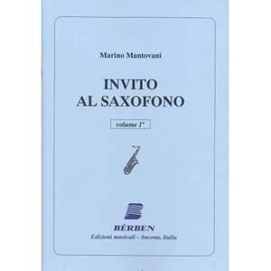 Mantovani: Invito Al Saxofono Vol 1