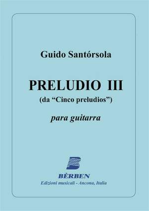 Guido Santorsola: 5 Preludios 3