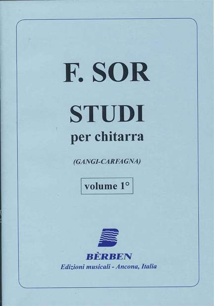 Fernando Sor: Studi Vol 1 Op 60 E 31