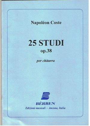 Napoleon Coste: 25 Studi Op 38