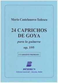 Mario Castelnuovo-Tedesco: 24 Caprichos de Goya Op.195 Vol.1 (No.1 - 6 )