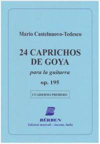 Mario Castelnuovo-Tedesco: 24 Caprichos de Goya Op.195 Vol.1 (No.1 - 6 )