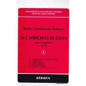 Mario Castelnuovo-Tedesco: 24 Caprichos de Goya Op.195 Vol.4 ( no.19-24 )