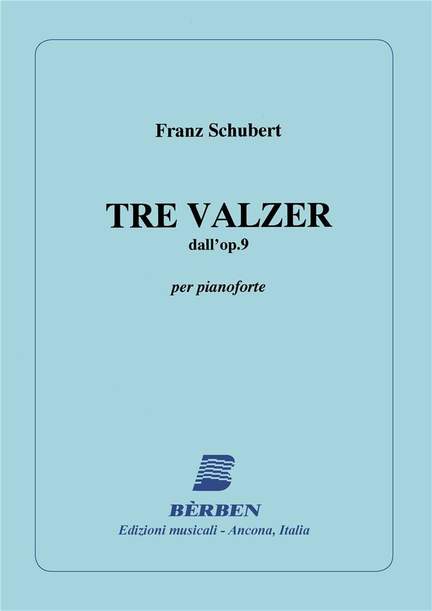 Franz Schubert: 3 Valzer Dall'Op 9