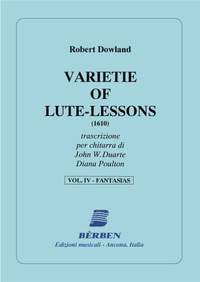 Robert Dowland: Varietie Of Lute Lessons Vol 4